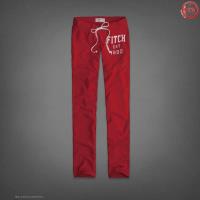 dames abercrombie sweatpants wit lace-up est 1892 rood Beste Sales vq9zt584